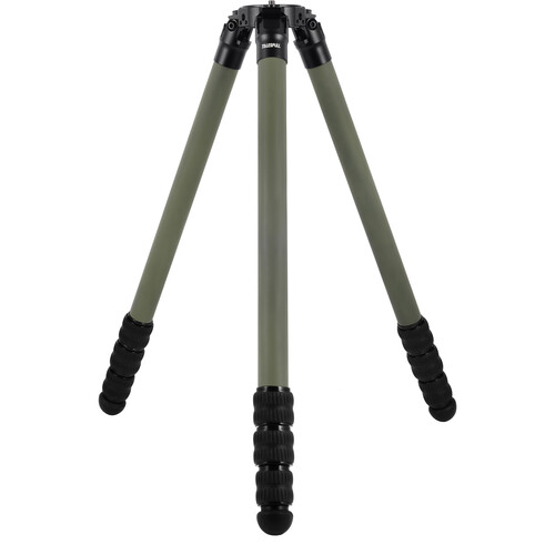TALESPULL Venture 4-Section Carbon Fiber Tripod (Dark Green)