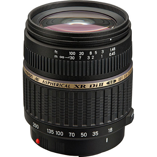 Used Tamron 18-200mm f/3.5-6.3 XR Di-II Macro Lens AF014NII-700