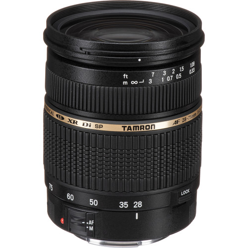 Used Tamron SP 28-75mm F/2.8 XR Di for Canon EF AF09C-700 B&H