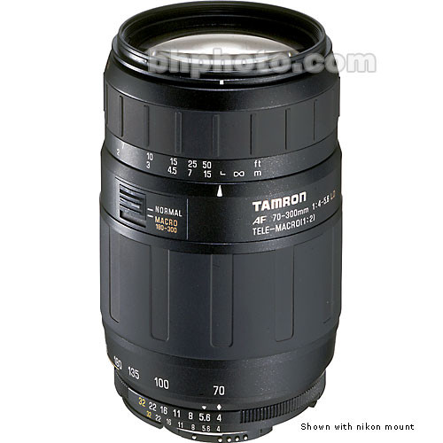 Tamron Zoom Telephoto AF 70-300mm f/4.0-5.6 LD Macro AF Lens