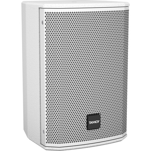 Tannoy 1,600W 6"Dual Concentric Powered Speakers w/Ideea Class-D Amplification (White)(Sold In Pairs)