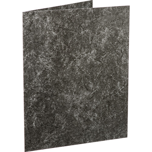 Tap Avanti Folder (8 x 10", Black Marble/Gold, 25-Pack)