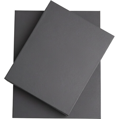 Tap 12 x 12"" Matte Black Presentation Box (2" Depth, 10-Pack)
