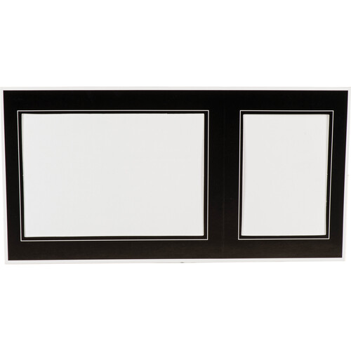 Tap Black Folder Photo Frame (3 x 5" and 7 x 5", 25-Pack)