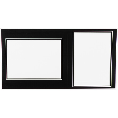Tap Black Folder Photo Frame (5 x 7 and 7 x 5", 25-Pack)