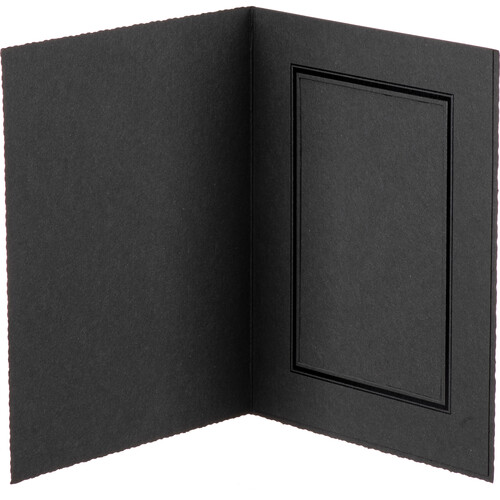 Tap Profit Line T-50 Portrait Folders (25-Pack, Black, 4 x 6")