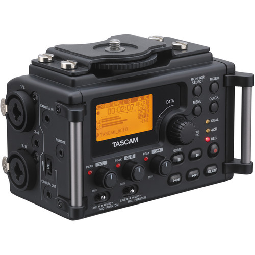 Used TASCAM DR-60D 4-Channel Linear PCM Recorder DR-60D B&H
