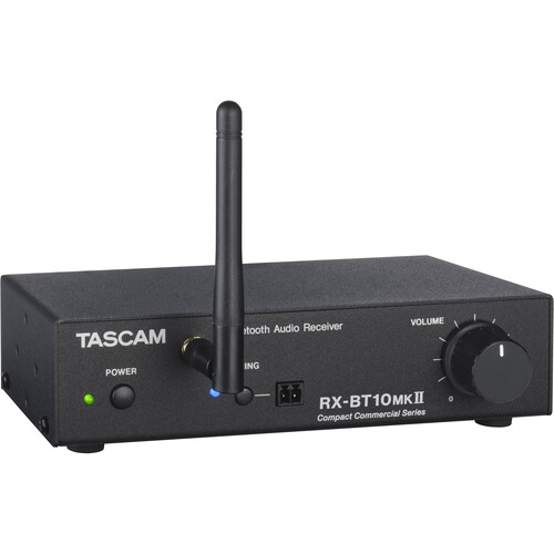 TASCAM RX-BT10MKII Compact Stereo Bluetooth Receiver