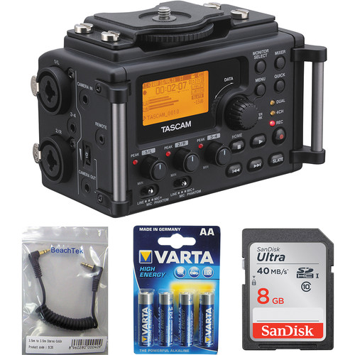 TASCAM DR-60D to Camera Essentials Kit