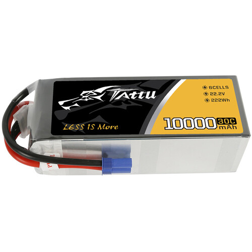 Tattu G-Tech 6-Cell 22.2V LiPo Battery Pack with EC5 Plug (10000mAh)