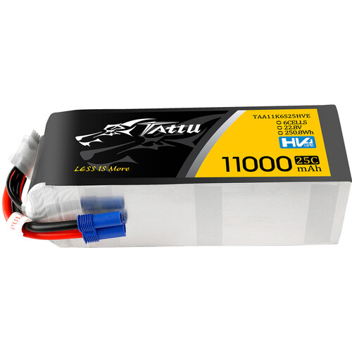 Tattu G-Tech 6-Cell 22.8V LiPo Battery with EC5 Plug (11000mAh)