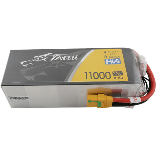 Tattu G-Tech 6-Cell 22.8V LiPo Battery with XT90-S Plug (11000mAh)