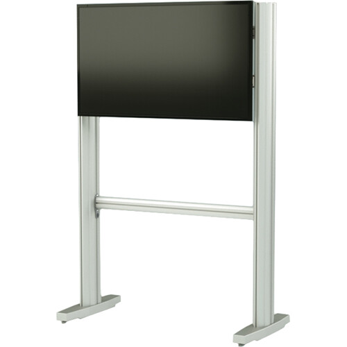TBC Tracstand with AM95 Articulating Mounts/Integrated Vertical Wire Channel With Horizontal Wire Trough