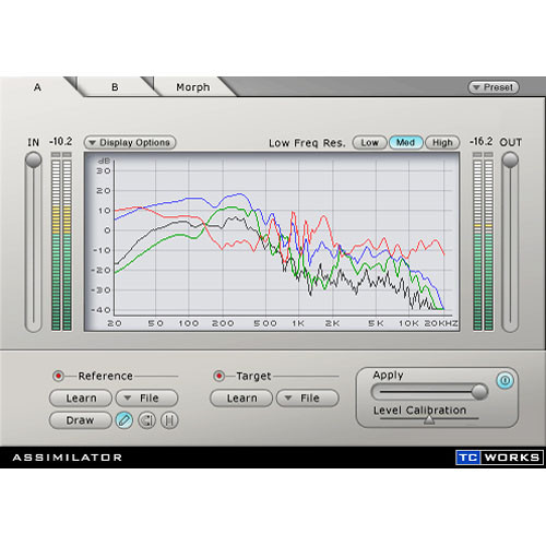 TC Electronic Assimilator - EQ-Curve Assimilation and Morphing Plug-In for PowerCore