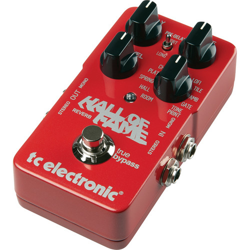 TC Electronic Hall Of Fame Reverb - Reverb Foot Pedal with TonePrint
