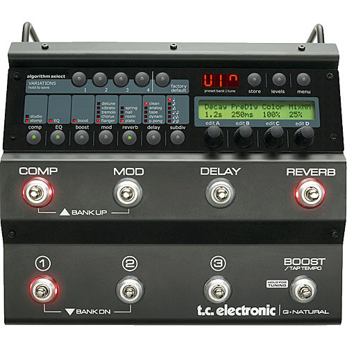 TC Electronic G-Natural - Multiple Effects Processor for Acoustic Guitar