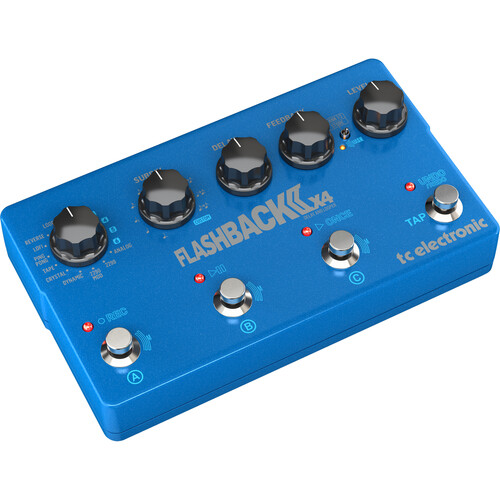 TC Electronic Flashback 2 X4 Stereo Delay Pedal 0709-AIP86-US1