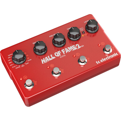 TC Electronic Hall of Fame 2 X4 Reverb Pedal 0709-AIQ86-US1 B&H