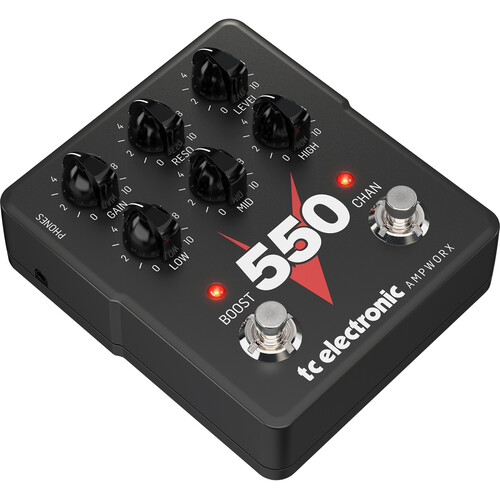 TC Electronic V550 Preamp Modeling Guitar Pedal 0709-AJX86-001
