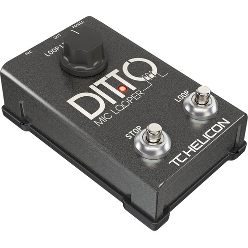 配信機器・PA機器・レコーディング機器 TC HELICON DITTO MIC LOOPER TC-Helicon Ditto Microphone Looper DITTO MIC LOOPER-V1 B&H Photo
