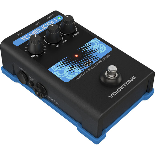 TC-Helicon VOICETONE C1 Pitch-Correction FX Pedal 0726-ABE86-US1