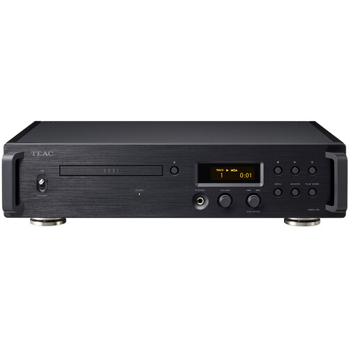 Teac VRDS-701 70th Anniversary CD Player with Hi-Res DAC (Black)