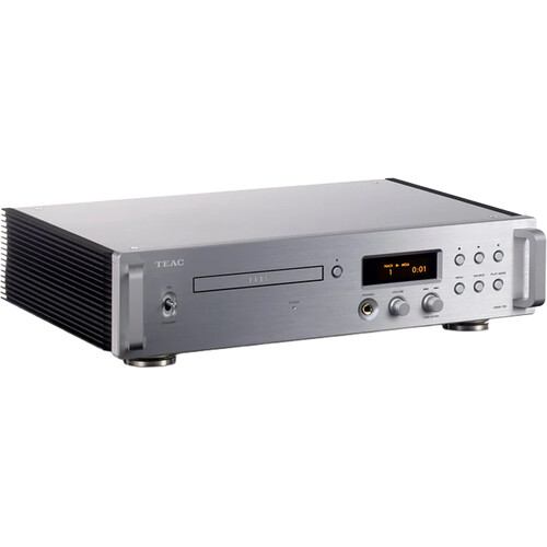 Teac VRDS-701 70th Anniversary CD Player with Hi-Res DAC (Silver)