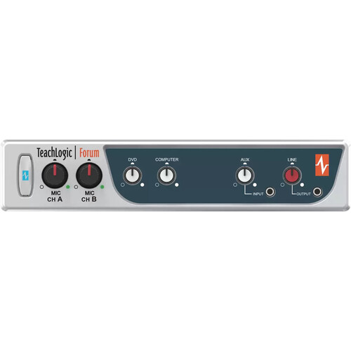 TeachLogic IMA-240 Forum 50W Amplifier with Two Infrared Mic Receivers
