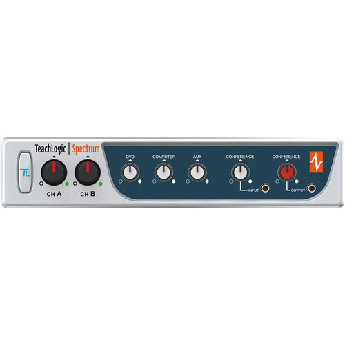 TeachLogic Spectrum System, 2 Mics, 4 Ceiling Speakers