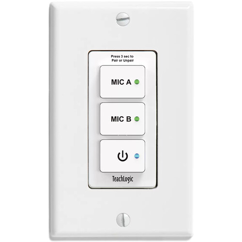 TeachLogic OP-10 Ovation Microphone Pairing Control Panel