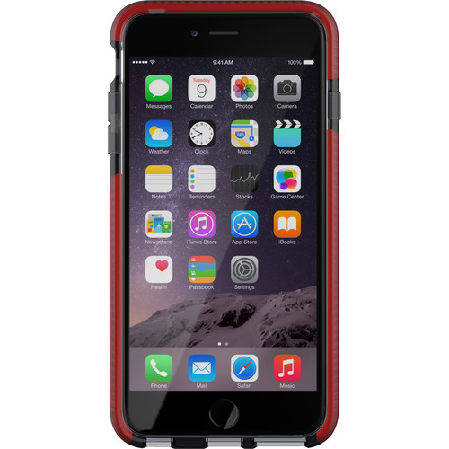 Tech21 Evo Mesh Case for iPhone 6 Plus (Smokey/Red)