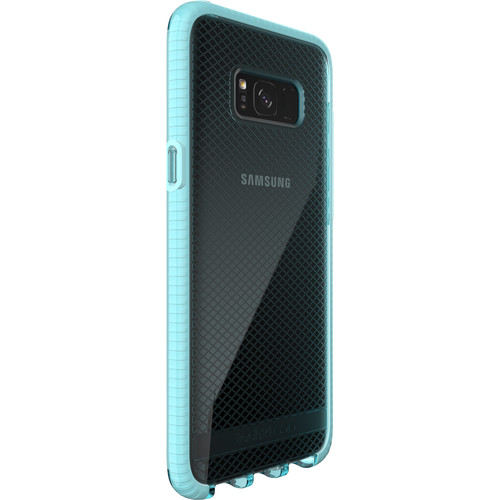 Tech21 Evo Check Case for Galaxy S8+ (Light Blue/White)
