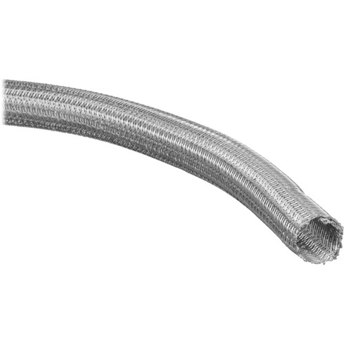 Techflex Flexo F6 Cable Sleeving Wrap (1" Diameter, 6' Length, Platinum Gray)