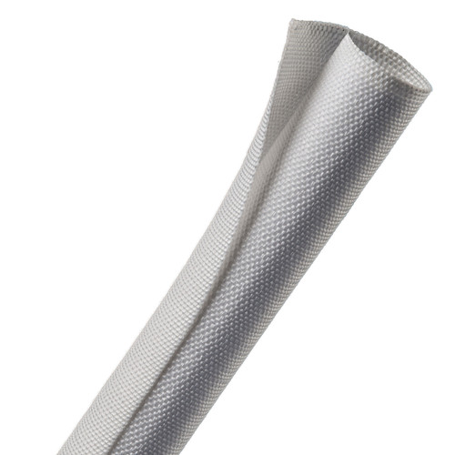Techflex F6 Woven Cable Wrap (0.75" Diameter, 10' Length, White)