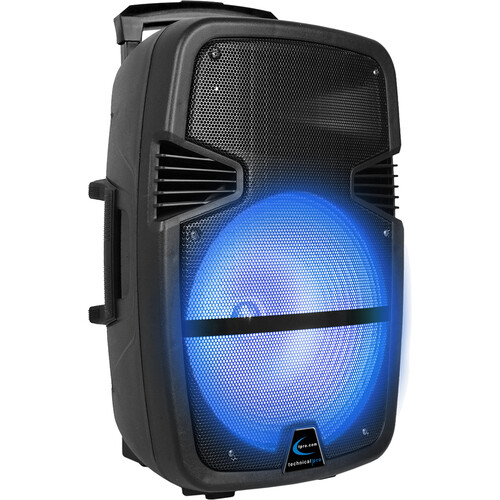 Technical Pro BOOM15 Rechargeable 15" Bluetooth LED Speaker
