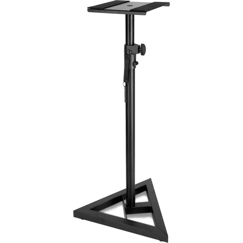 Technical Pro PTM3 Triangular Base Speaker Stands (Pair, Black)
