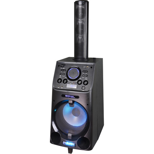 Technical Pro WASP2 10" Portable Battery-Powered PA System with Wireless Handheld Microphone