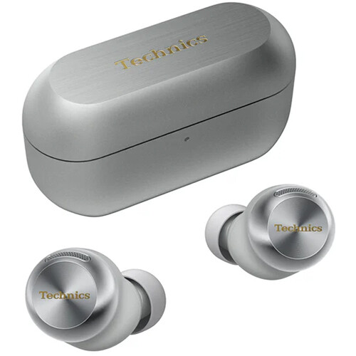 EAH-AZ100 Technics 特典ポーチ付き SILVER EAH-AZ100 Technics True (Silver Atmos Dolby With Earbuds Wireless イヤホン