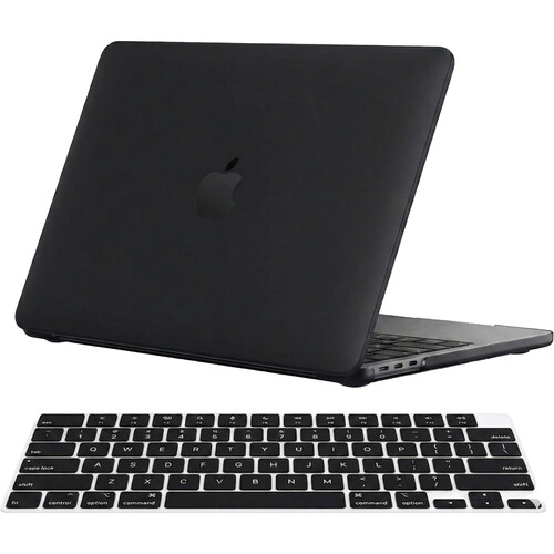 TechProtectus Hard-Shell Case for 13" MacBook Neo (Matte Black)