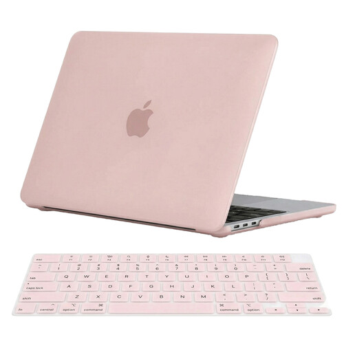 TechProtectus Hard-Shell Case for 13" MacBook Neo (Blush)