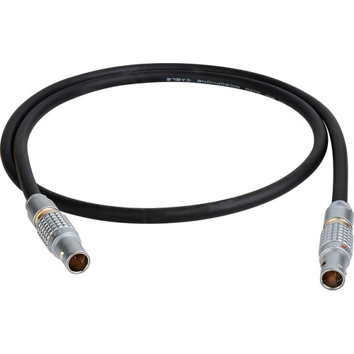 TecNec Red LEMO to 2-Pin Cube Teradek Power Cable (24")