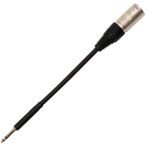 TecNec Sescom Patch Cable Bantam TT Male to 3-Pin XLR Male (4')