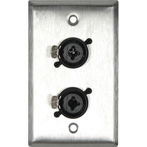 16ch コネクターパネル Neutrik コンボジャック仕様 XLR&TRS Neutrik NCJ6FA-H XLRF 1/4