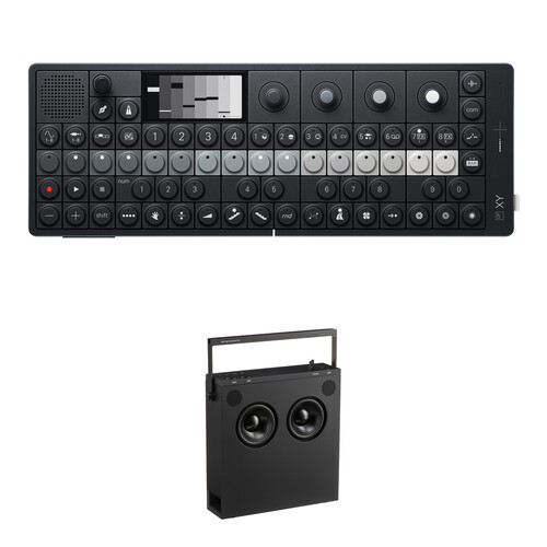 teenage engineering OP-XY Performance Sequencer/Synth with OB-4 Magic Radio and Speaker Kit