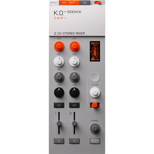 teenage engineering EP-136 K.O. SIDEKICK Mixer, Audio Interface, and FX Processor