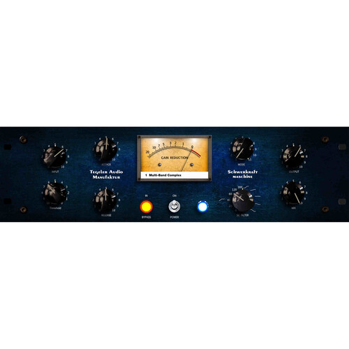 Tegeler Audio Schwerkraft Maschine Remote Controllable Vari-Mu Mastering and Bus Compressor