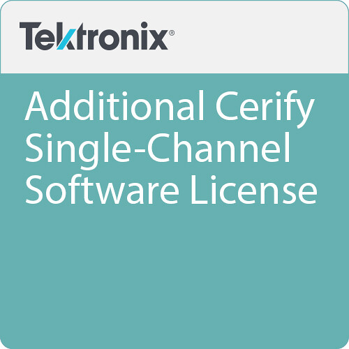 Telestream Additional Cerify Single-Channel Software License
