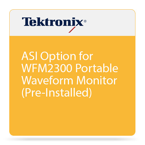 Telestream ASI Option for WFM2300 Portable Waveform Monitor (Pre-Installed)