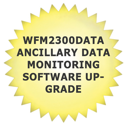 Telestream WFM2300DATA Ancillary Data Monitoring Software Upgrade for WFM2300 Waveform Monitor