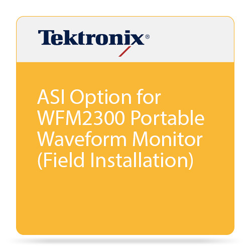 Telestream ASI Option for WFM2300 Portable Waveform Monitor (Field Installation)